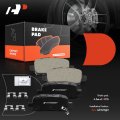 A-premium Rear Ceramic Disc Brake Pads Set Compatible With Select Chevy Buick And Pontiac Models Impala 2010-2013 Limited