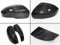 Real Carbon Fiber Side Mirror Cover Caps Overlay Pair Compatible For 2013-2017 Range Rover L405