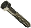 The Hillman Group 832084 1 2 X 3-inch Stainless Steel Hex Lag Screw 25-pack 
