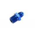 Red Horse Performance Fuel Line Adapter 06 Straight Male To 04 1 In Npt Blue Mlx-rhp816-06-04-1-cl360a50 