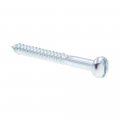 Prime-line Wood Screws Round Head Slotted Drive 10 X 2 In Zinc Plated Steel 25-pack 