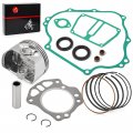 Engine Rebuild Kit Piston Rings Gasket Seal For Kawasaki Mule 600 610 Sx Kaf400 13001-7013 13008-6063 11061-7028 11004-7017