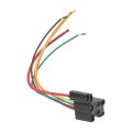 Headlight Dimmer Switch Connector For Chevy Astro G10 1990 To 1995 Plastic With Metal Blade Terminals Male Polygon Push On 