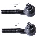 2-piece Fit For 1980-1982 Datsun 720 1983-1986 Nissan Front Outer Tie Rod End 