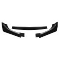Front Lip Body Kit Spoiler For Hyundai Genesis Coupe 2013 2016 Gloss Black Polyurethane Bumper Protector Bolt On Adjustable Air 