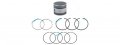 Robur Bremse Air Brake Compressor Piston With Rings For Detroit Diesel Cummins Ddc 60 Pro 822 827 832 Belde A 71 39 Mm