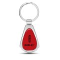 Lincoln Mkc Red Dome Mirror Chrome Metal Teardrop Premium Key Chain Keychain Officially Licensed In The Usa