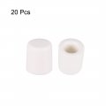 Uxcell 20pcs Tactile Push Button Switch Caps 3 3mm Hole Dia For 6x6mm Micro White