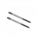 Uxcell M2 5 X 0 45 Spiral Point Threading Tap H2 Tolerance High Speed Steel Ticn Coated Round Shank With Square End Metric
