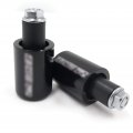 Smt-black Bar End Slider Kit Rubber Compatible With Kawasaki 2006-07 Ninja Zx-10r Zx10r B0788hmjjs