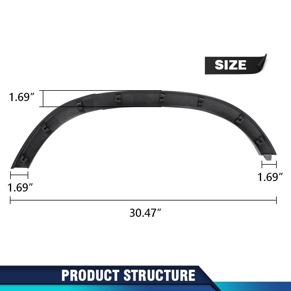Rear Right Fender Wheel Flare Trim Molding For Chevy Trax Ls Lt 2013 2022 Ltz 2016 Premier 2017 2020 Part 95298242 Gm1791123
