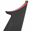 Hecasa Spoiler Wing Stabilizer Compatible With 2015-2021 Subaru Wrx Sti Sedan Black Stiffi Support 2pcs