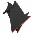 Hecasa Spoiler Wing Stabilizer Compatible With 2015-2021 Subaru Wrx Sti Sedan Black Stiffi Support 2pcs
