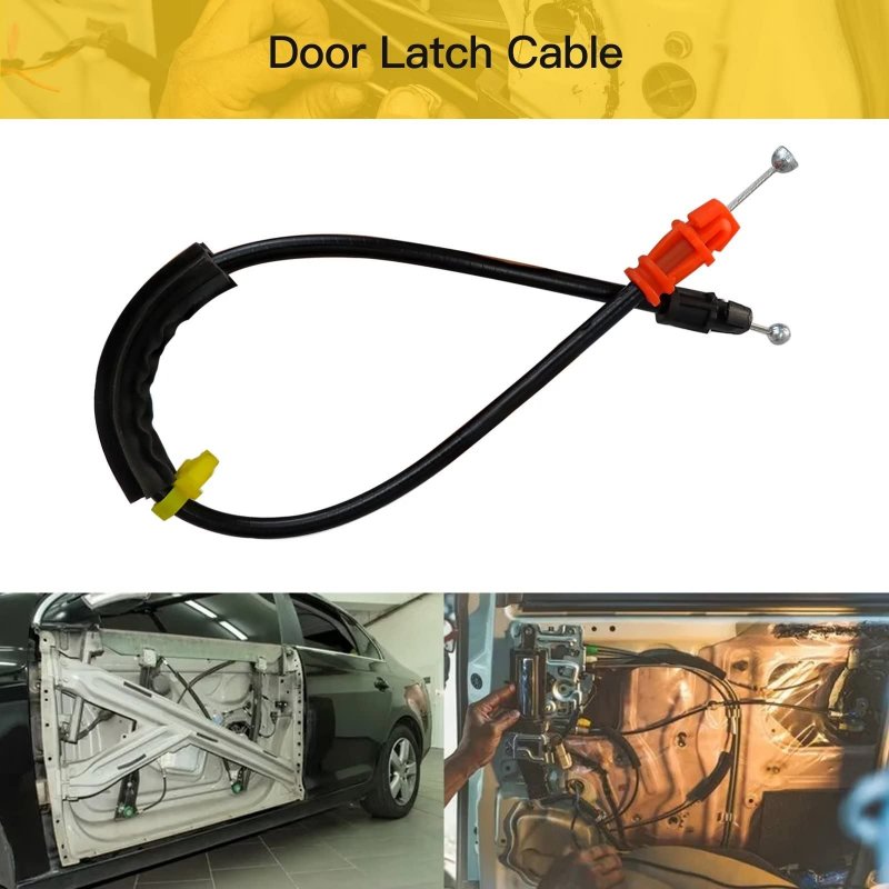 Door Latch Cable Front Left Or Right Side Repl 25880301 For 2011-2013 Silverado 1500 Hybrid