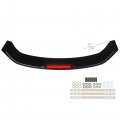 Plastic Rear Trunk Spoiler Wing With Brake Light Lamp Replacement For 2012-2015 Honda Civic Sedan