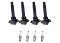Ena Set Of 4 Ignition Coil Pack And Platinum Spark Plug For Suzuki 2007008 2009 Sx4 2 0l L4 2006 2008 Vitara 2 7l V6 