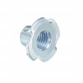 Uxcell M10 4 Pronged Tee Nut T-nut For Table Legs Rock Climbing Wall Woodwork Holds Wood Cabinetry 20pcs
