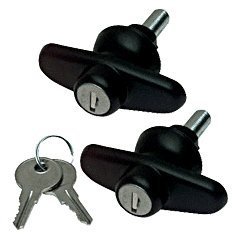 Crl Truck Cap T-handles For Glass Door Pair