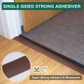 Uxcell Floor Edging Trim Strip Self Adhesive 3 Wide Pvc Flat Laminate Door Cover For Doorway Width Less Than 1 18 Inch Grey 9