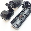 Wing Skull Zombie 1 1-1 4 Highway Stiletto 4475 Pegs Clamp For Vt750 Shadow 750 Vt750c Ace Black Body Rubber Quality Product 