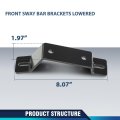Front Sway Bar Brackets Lowered For Chevy C10 Gmc Truck 1973-1987