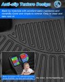 Cartist Floor Mats Custom Fit For Ford F150 F150 Lightning 2015-2023 2024 Accessories All Weather Liner Front 2nd Row Car