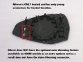 Heated Mirror Glass For 2017-23 Audi A4 Allroad Quattro A5 Sportback Rs5 S4 S5 Passenger Side View Right Rh
