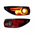 Anzios Pair Driver And Passenger Outer Tail Light Max Brightness Led Halogen Compatible For Mazda Cx5 Cx-5 2017-2021 Rear Brake