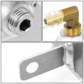 Auto Dynasty Aluminum Radiator Coolant Expansion Overflow Tank Reservoir Compatible With Ford Mustang V8 1994-1995
