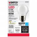 Satco S21224 5g16 5 Led Wh 930 120v E26-6 Pack