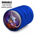Red Baby Dragon Valve Stem Caps For Tire Rim Wheel Aluminum Blue