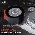 A-premium Belt Tensioner Assembly With Pulley Compatible Chevrolet Colorado Trailblazer Gmc Envoy Canyon Hummer H3 Buick