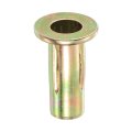 Multi-grip Rivet-nut M10 Pre-bulbed Shank Carbon Steel Color-zinc-plated Flat Head Threaded Insert Nut 10pcs