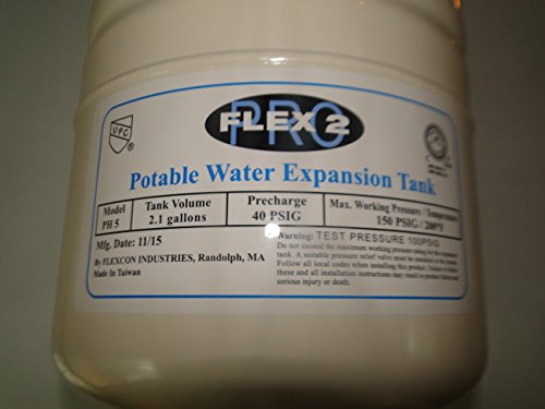 Flexcon Ph5 2 Gal Flex Pro Potable Water Well Thermal Expansion Vfd Pressure Tank