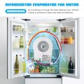 Version Wr60x10185 Evaporator Fan Motor For Ge Hotpoint Refrigerators Gsc21kgrcbb Gce21ietafbb Gce21lgtbfww Gce23yetafss