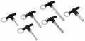 Quick Release Pins 90380 1 4 In Diameter X Long Plated T Handle Fasteners Universal Fit Pack Of 2 
