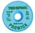 Techspray 1810-5f Pro Wick Rosin Desoldering Braid 075 Inch X 5 Foot On Esd-safe Spool -2 Pack 