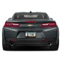 Chevrolet Camaro In 3d Dark Gray On Real Carbon Fiber Abs Plastic License Plate Frame Is Official Licensed
