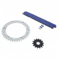 Blue Non O Ring Chain Sprocket Fits 1989-06 Yamaha Yfz350 Banshee 14 41 104l