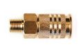 Primefit Uc14mb 4-inch Universal Brass Coupler With 1 Male Npt 