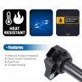 X Autohaux 4pcs Ignition Coil For Honda Civic L4 1 7l 2001-2005 Pilot 3 5l 20-2008 Acura Mdx 2001-2006 3 2007-2009 C1460 Uf-400