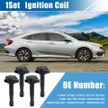 X Autohaux 4pcs Ignition Coil For Honda Civic L4 1 7l 2001-2005 Pilot 3 5l 20-2008 Acura Mdx 2001-2006 3 2007-2009 C1460 Uf-400