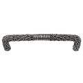 Vicenza Designs K1000 San Michele Pull 8-inch Antique Nickel 