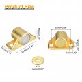 Uxcell 8 Set Magnetic Cabinet Door Catch Zinc Alloy Magnet Latch Closure Hardware For Kitchen Cupboard Closet Furniture Doors