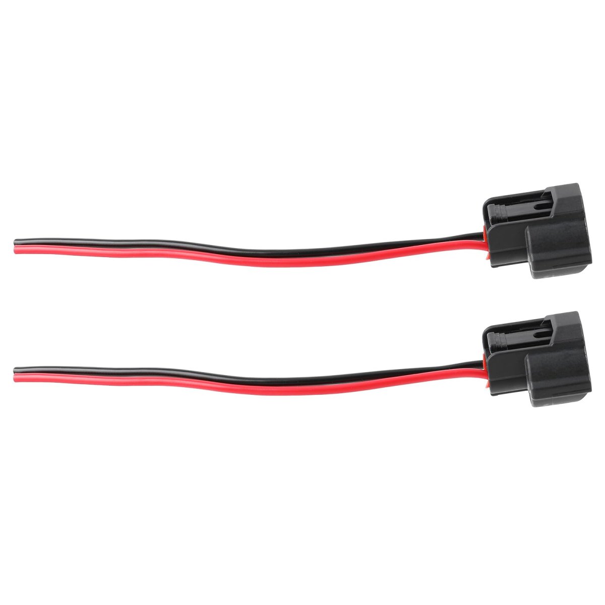 Carbhub Wire Pigtail Female Y H9 Head Light High Harness Bulb Socket Connector Plug 2pcs