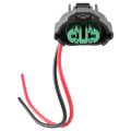 Carbhub Wire Pigtail Female Y H9 Head Light High Harness Bulb Socket Connector Plug 2pcs