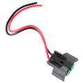 Carbhub Wire Pigtail Female Y H9 Head Light High Harness Bulb Socket Connector Plug 2pcs
