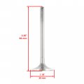 Caltric Exhaust Valve Kit Compatible With Honda Sportrax 450 Trx450r 2x4 2004-2005 14721-hp1-670