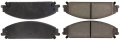 Stoptech 308 10600 Street Brake Pads Rear With Shims And Hardware 