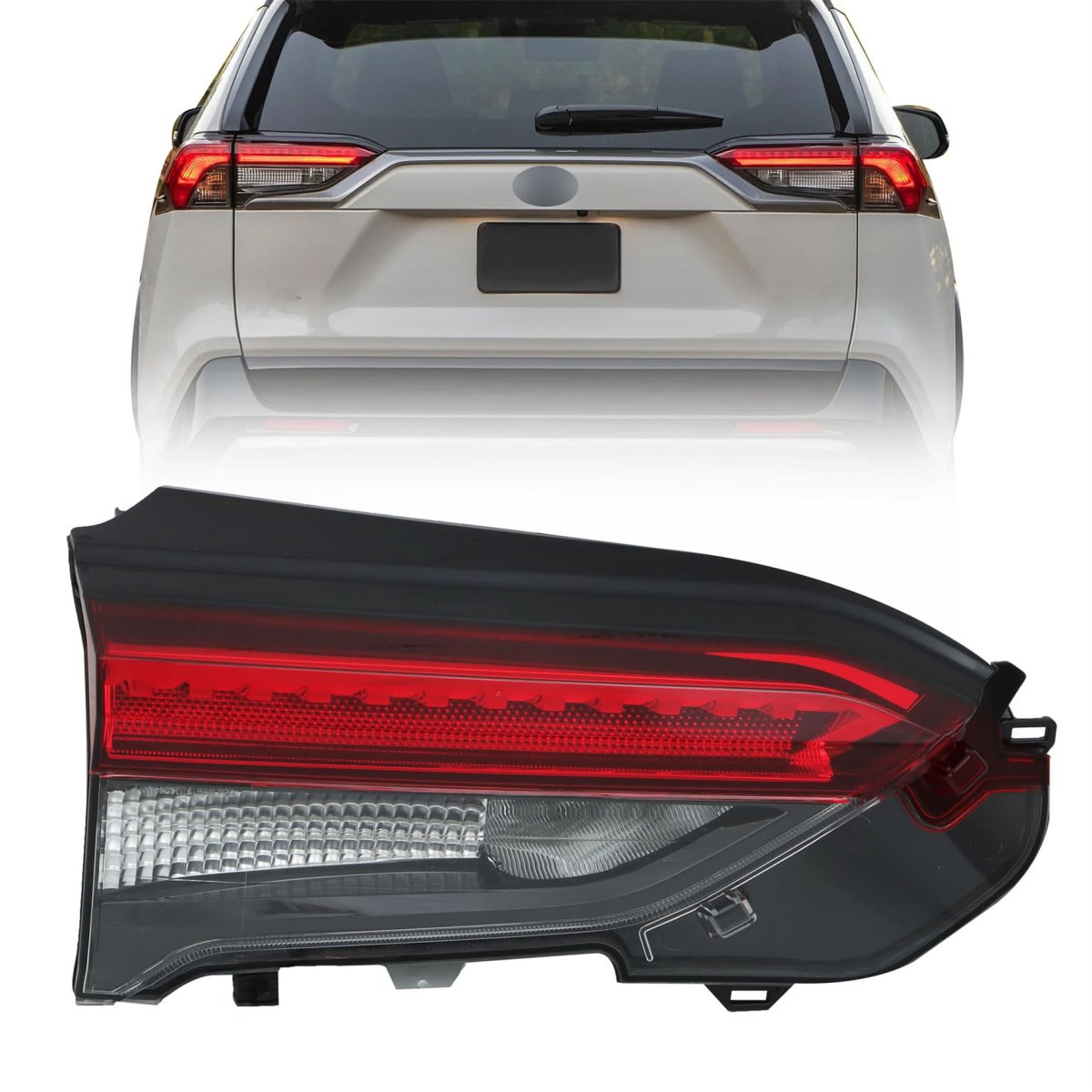 Driver Side Inner Tail Light Replacement For Toyota Rav4 2019-2021 Lh 815900r060 To2802148